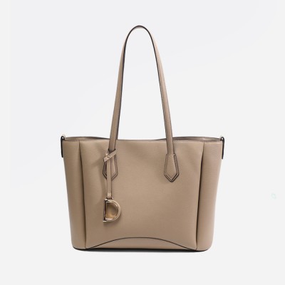 Leather tote bag women's luxury high sense shoulder bag